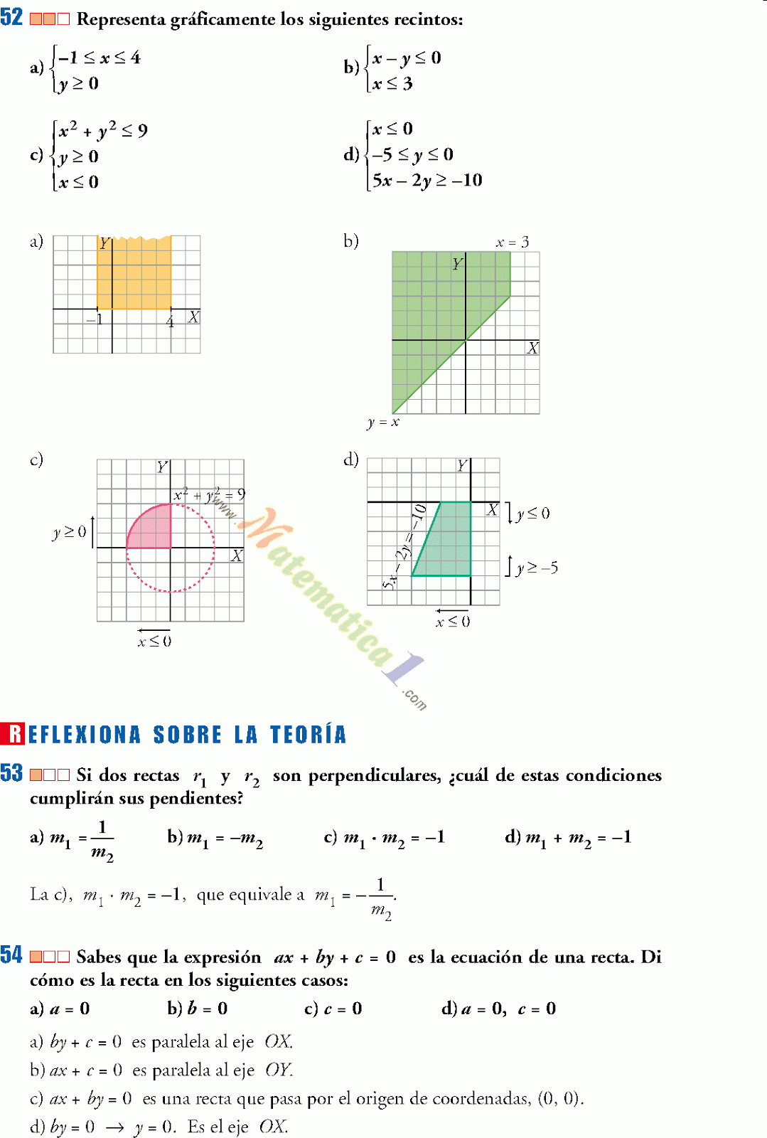 ¿cuáles son los ejercicios resueltos de geometría analítica
